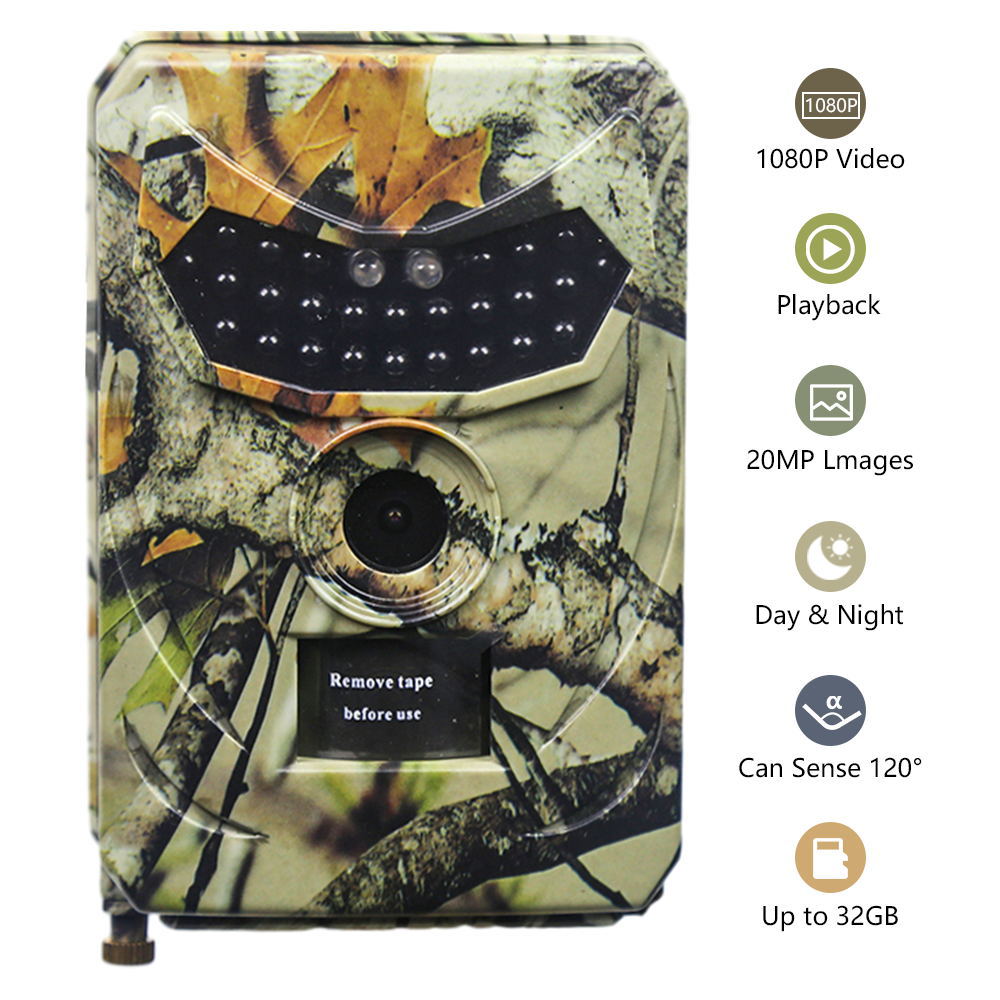 Kamera leśna 20MP 1080P PR100  – Trail Camera Infrared recenzja i cena
